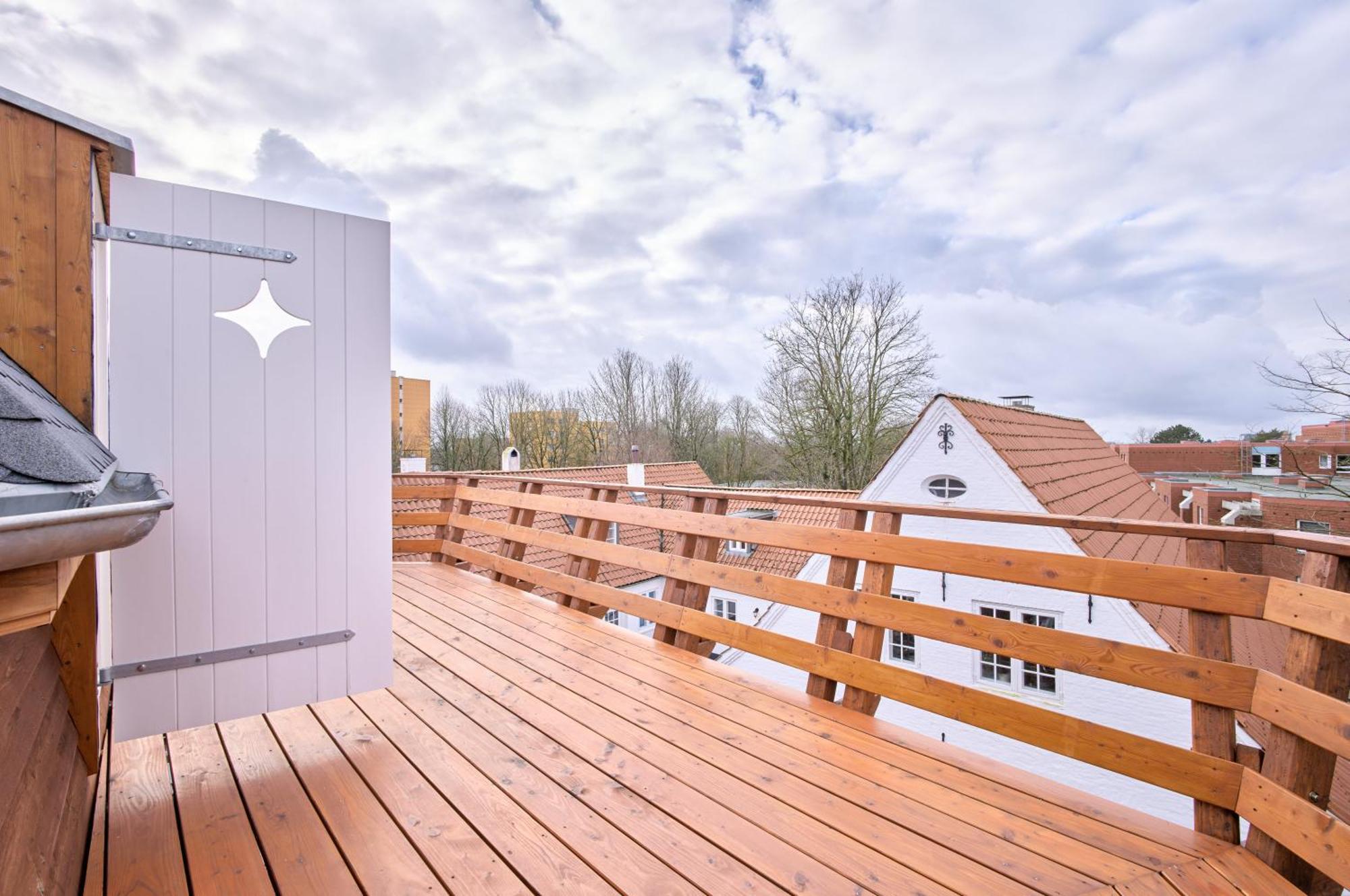 Moderne Ferienwohnungen In Einer Muehle Im Zentrum Flensburgs Luaran gambar